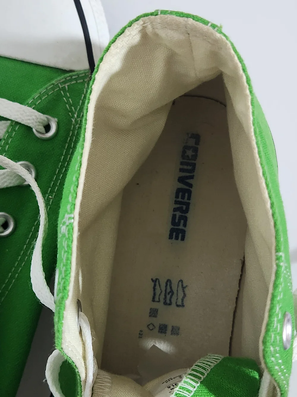 Converse All Star Green High Top Sneakers Size 13